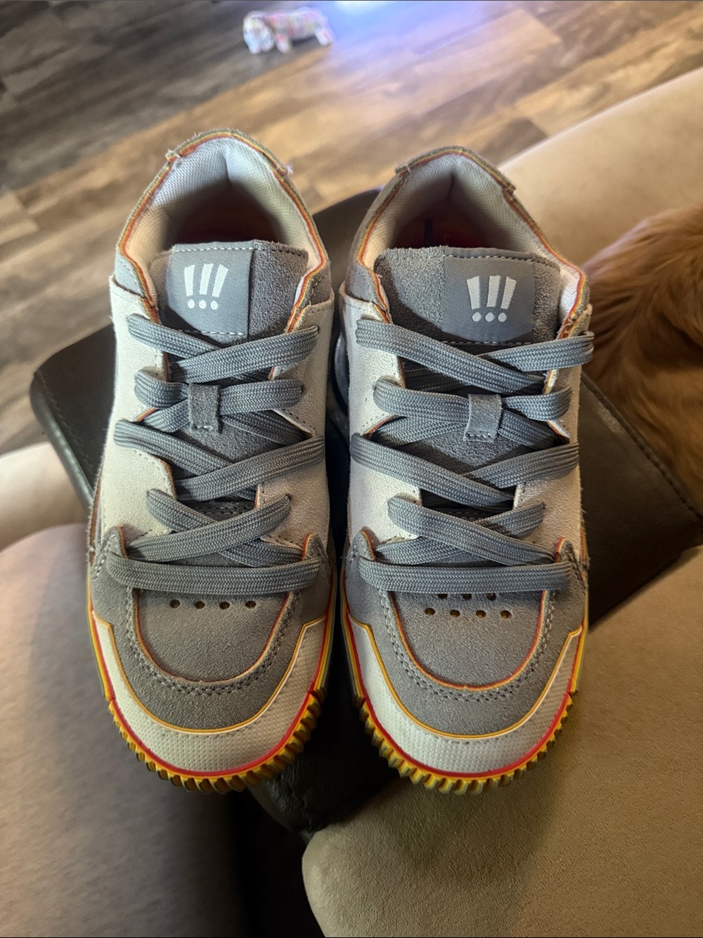 Gobstompers gray lag goose edition worn once size 7 men’s womens 8
